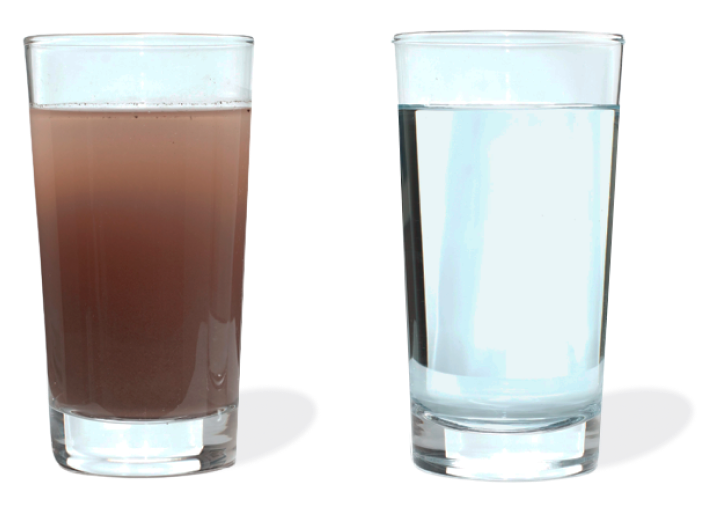 Сравнение чистоты воды
