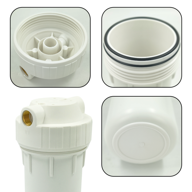 Подключение корпуса магистрального фильтра 10-SL, 1/2", ФИЛЬТРОБАЗА