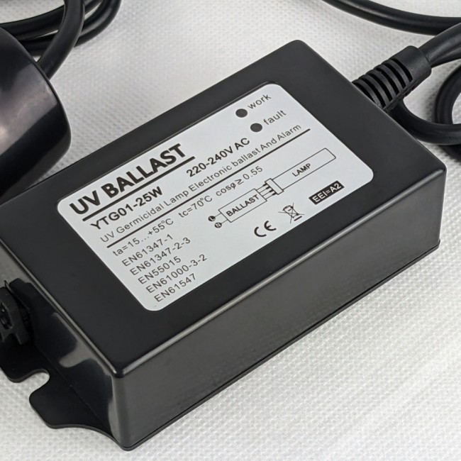 Ультрафиолетовый стерилизатор воды UV-6 GPM SS 25W 1", 1400 л/час Ультрафиолетовый стерилизатор воды UV-6 GPM SS 25W 1", 1400 л/час