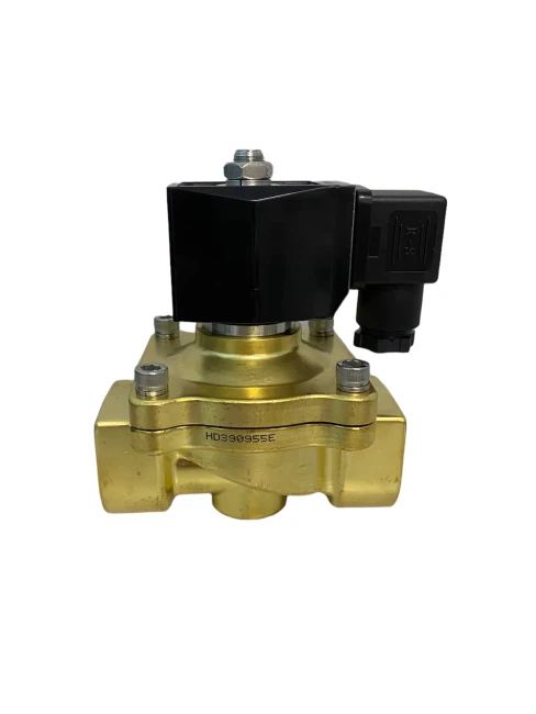 Соленоидный клапан электромагнитный 2W-25NK нормально закрытый, 1", 220V, латунь