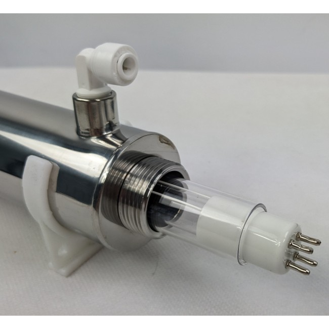 Ультрафиолетовый стерилизатор для воды UV-1 SS 12w кварцевая трубка и лампа