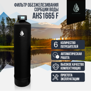 Фильтр обезжелезивания, сорбции воды AHS 1665 F