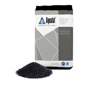 Гидроантрацит AQUALAT® Аквалат (фр. 0.4 - 0.8 мм)