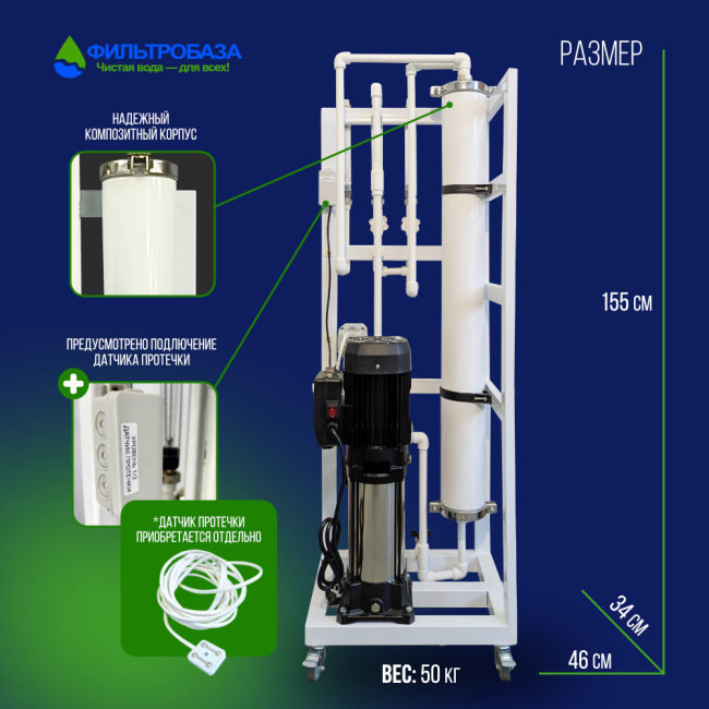 Система обратного осмоса NECOZ GOKENIN 250 STANDART