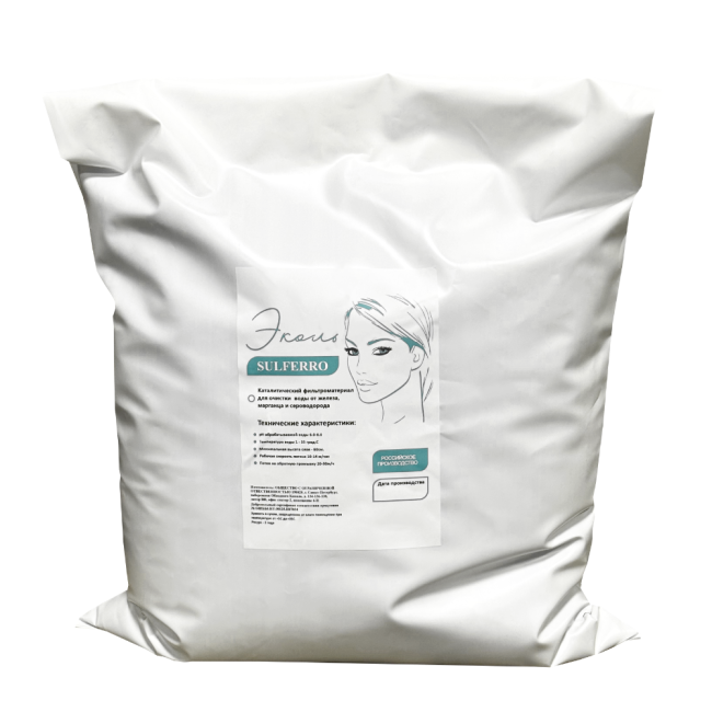 Фильтрующая загрузка Эколь Сульферо (SulFerro), 25л.
