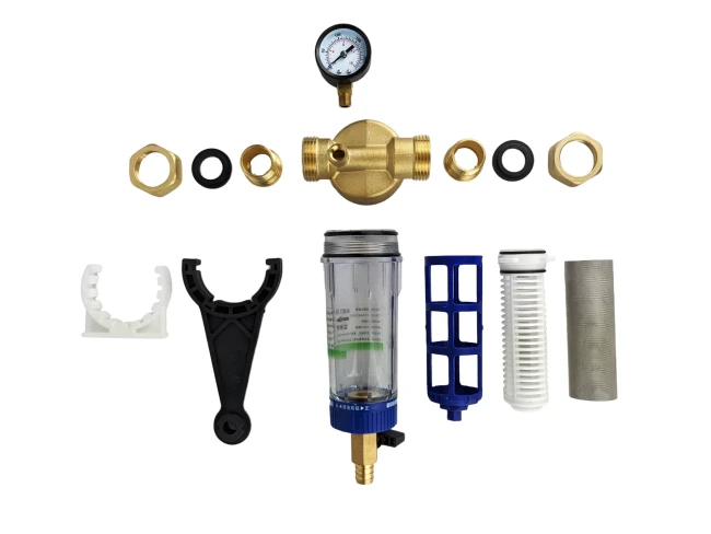 Комплект поставки фильтра грязевика для холодной воды 3/4 